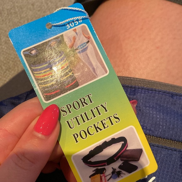 Fanny pack. BNWT. Navy blue - Picture 3 of 3